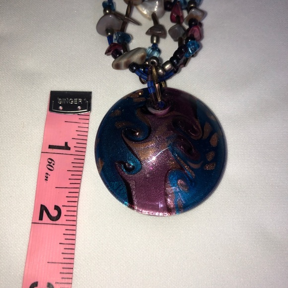 Blue/Purple Necklace Set - Picture 11 of 12